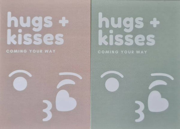 KADOKAARTJE *hugs+kisses