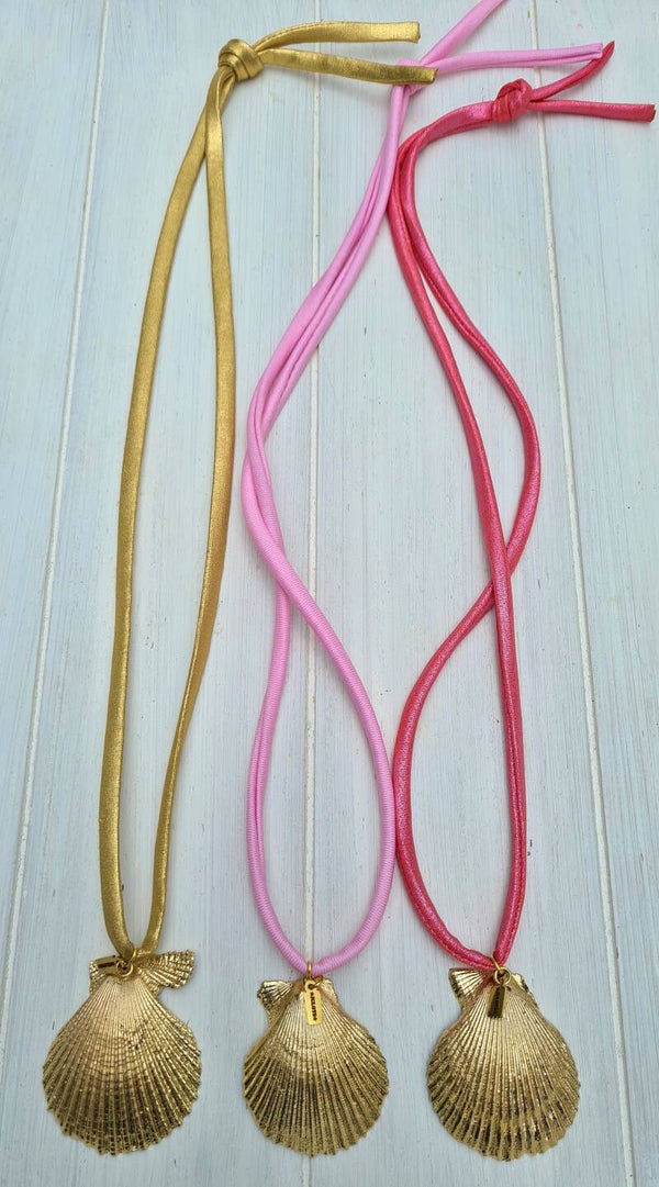 KETTING *gouden schelp