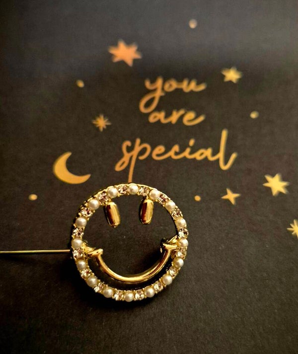 BROCHE *smiley