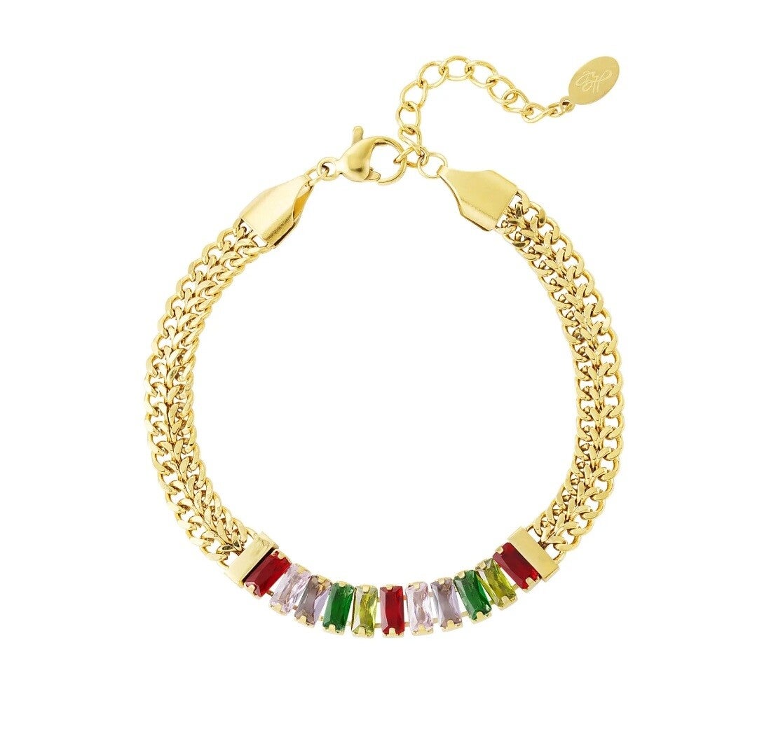 ARMBAND *chain + zirkoon