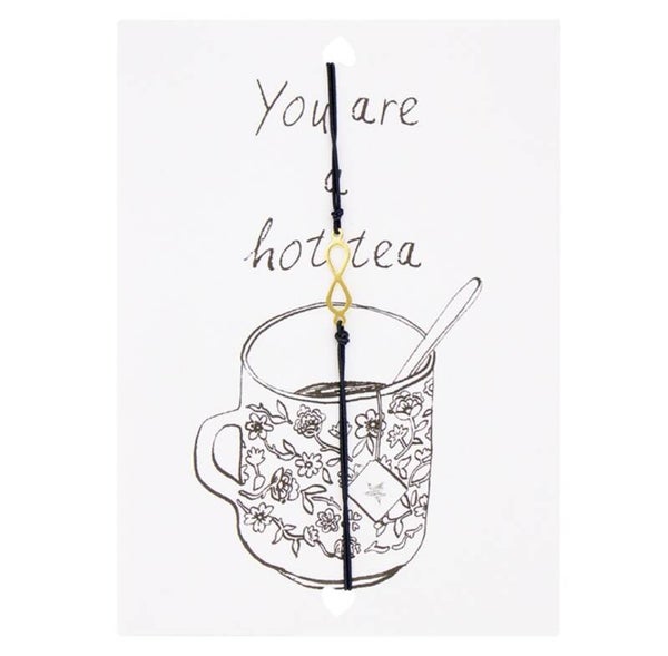 WENSKAART & ARMBAND *hot tea