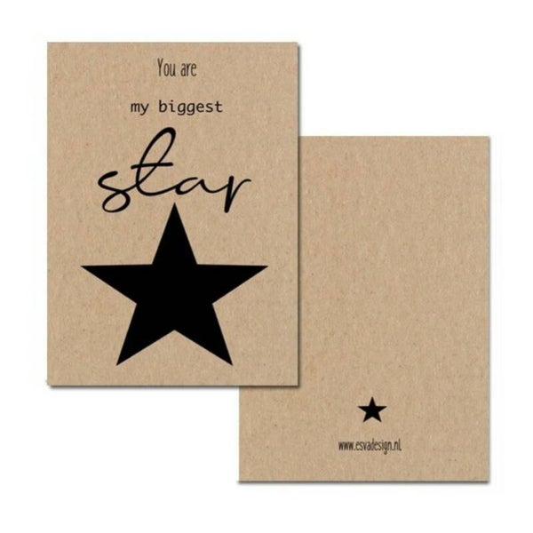 KADOKAARTJE *star *bruin