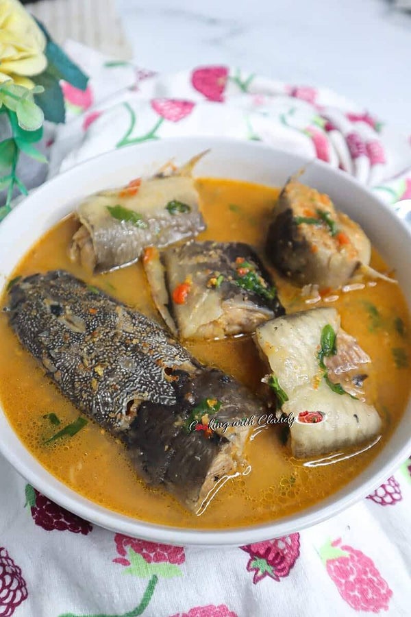 Peper soup catering fish