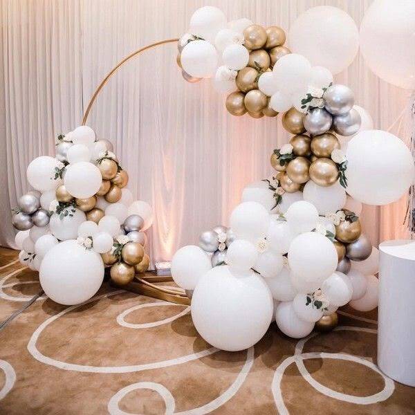 Round ballon arch