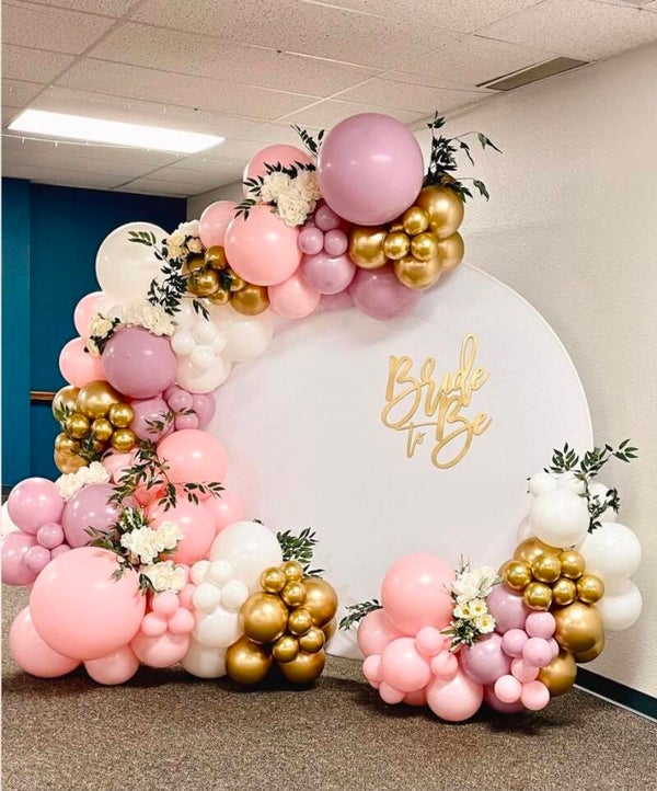 Fully ballon round arch