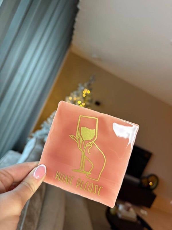 Wine please - tegeltje