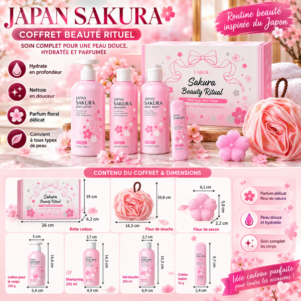 Coffret Beauté JAPAN SAKURA