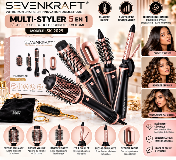 SevenKraft Multi-Styler 5 en 1 – SK 2029