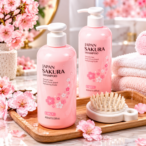 Shampoing Japan Sakura LAIKOU