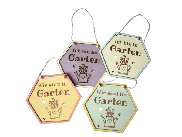 Schild "Garten"