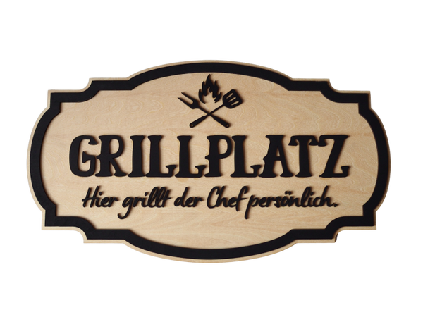 Schild "Grillplatz"