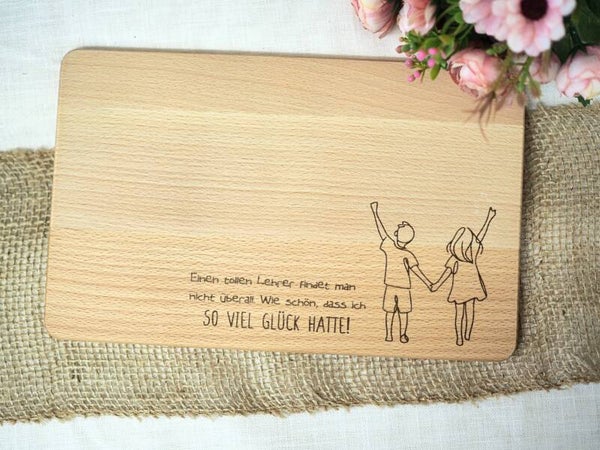 Schneidbrettchen "Wegbegleiter"