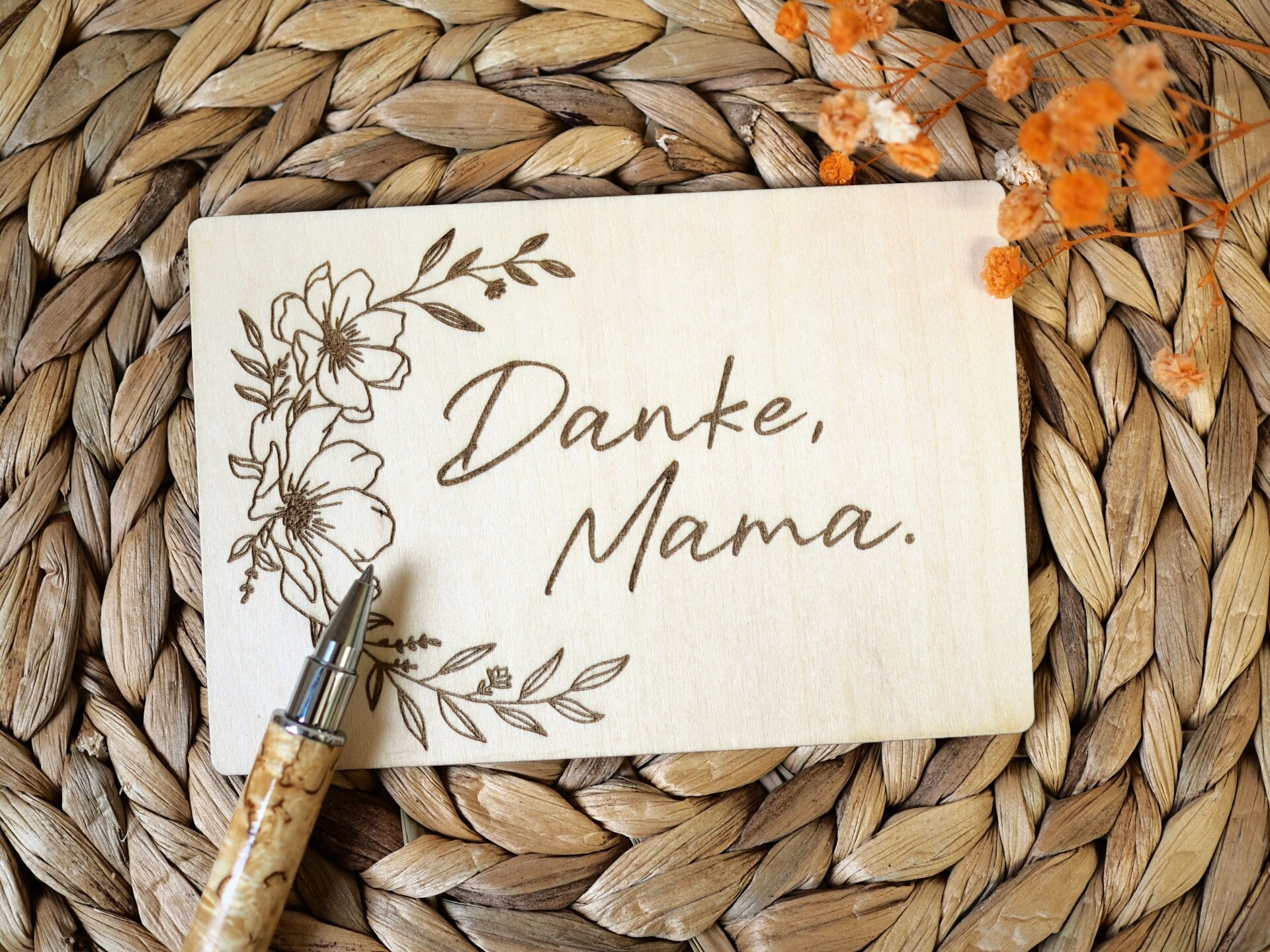 Postkarte "Danke Mama"