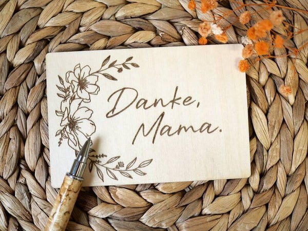 Postkarte "Danke Mama"