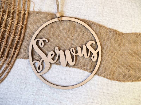 Türloop "Servus"
