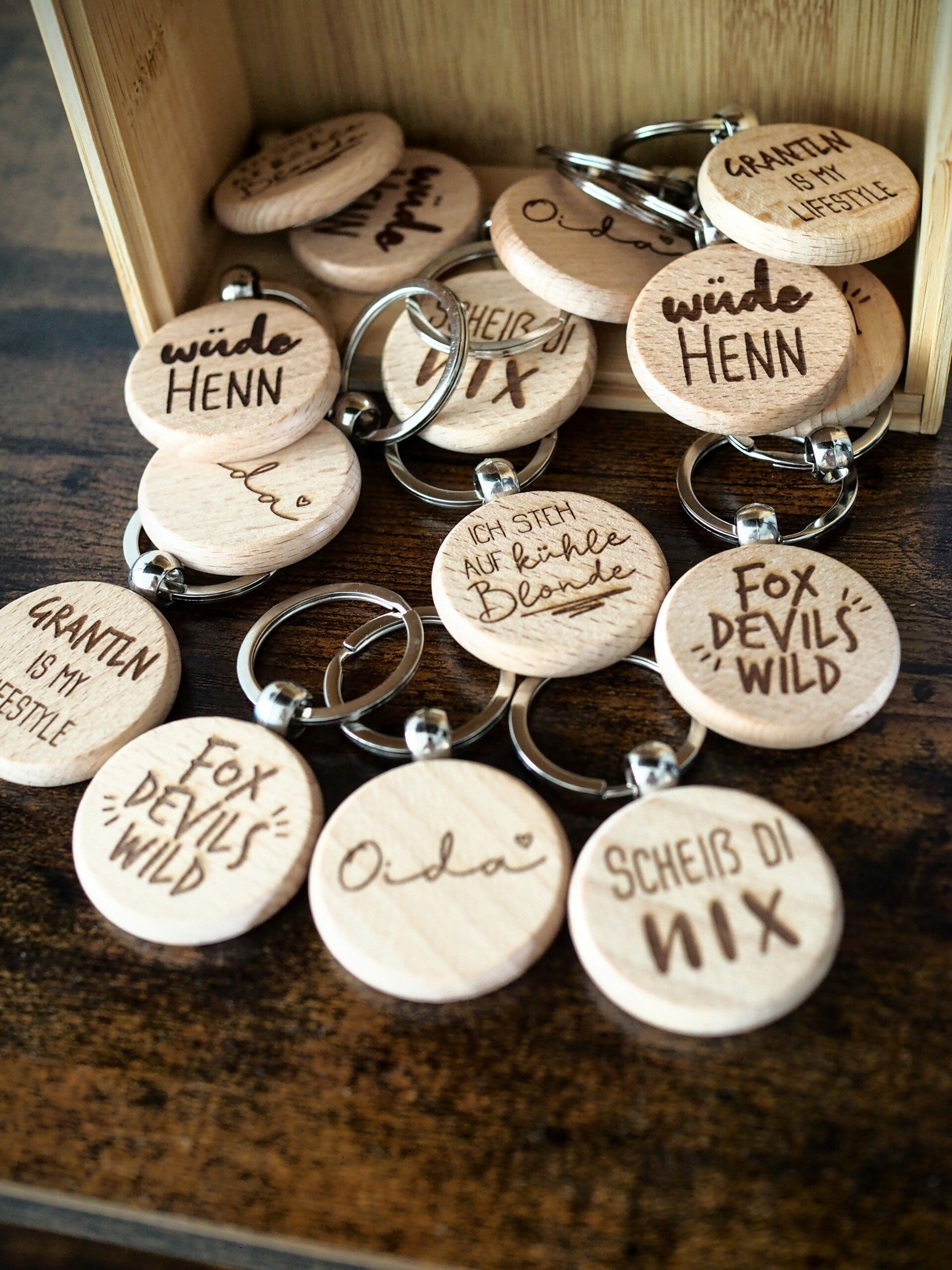 Freche Schlüsselanhänger