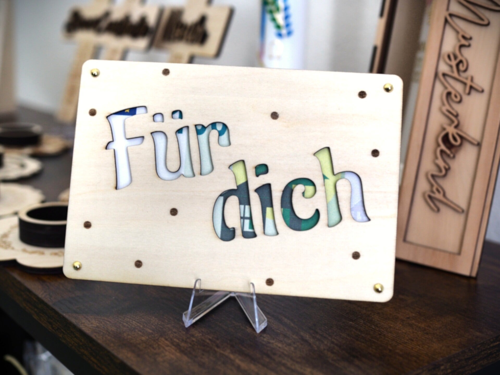 Geldgeschenk "Für dich"