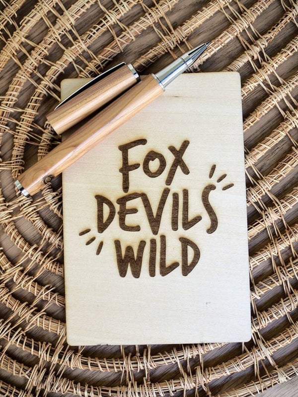 Postkarte "Foxdevilswild"