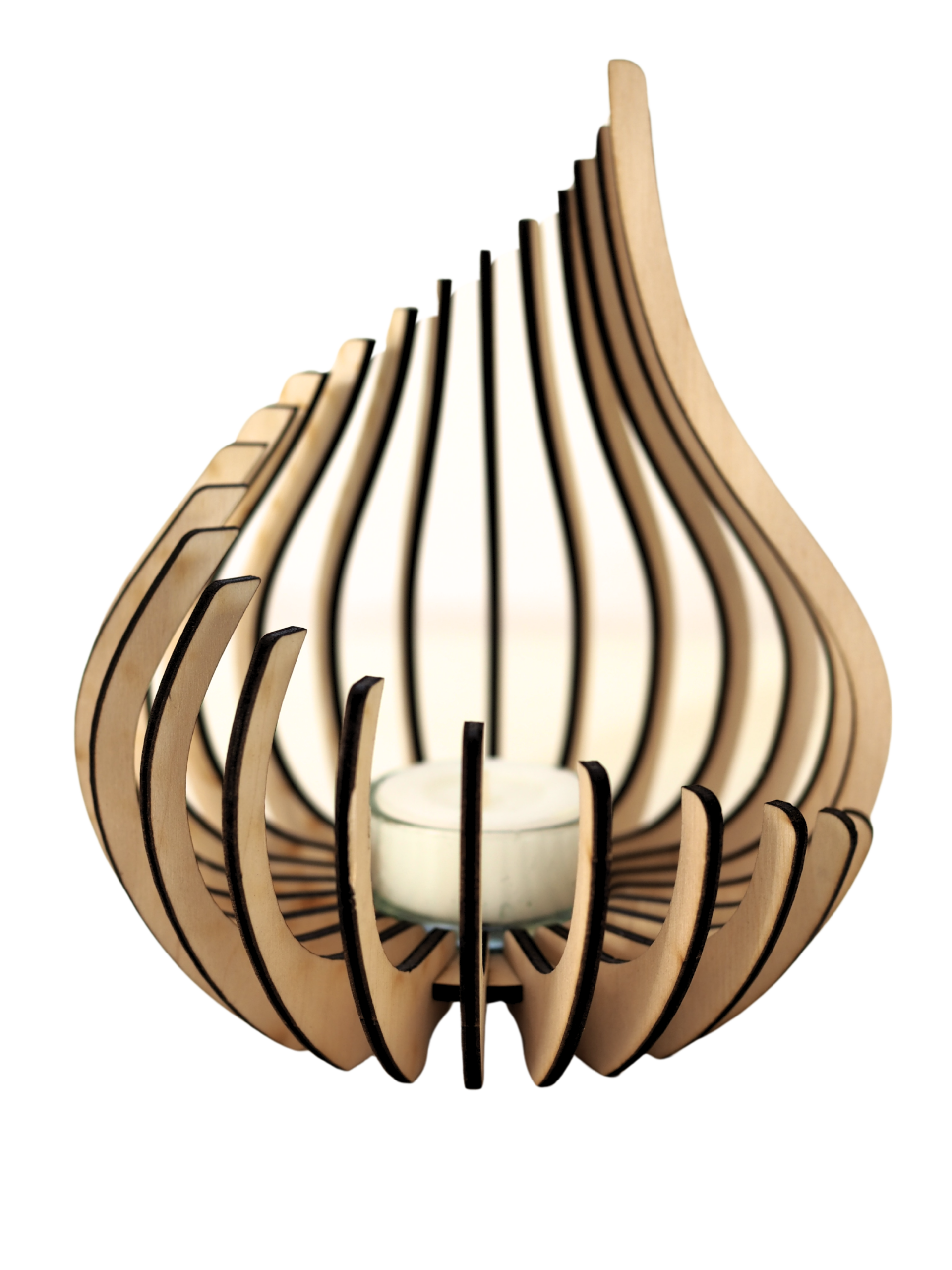 Teelichthalter "Flamme"