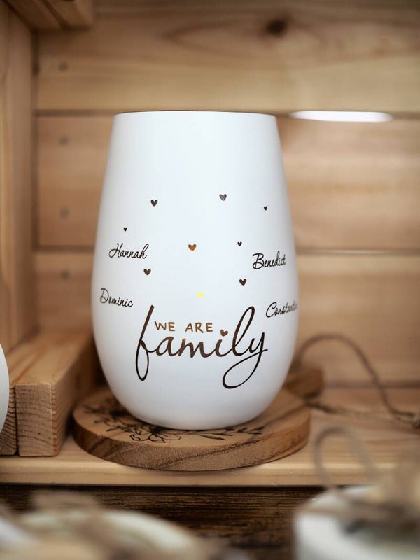 Windlicht "Family"