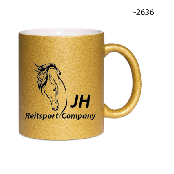 CSP glitzernde 11 oz Keramik-Tasse