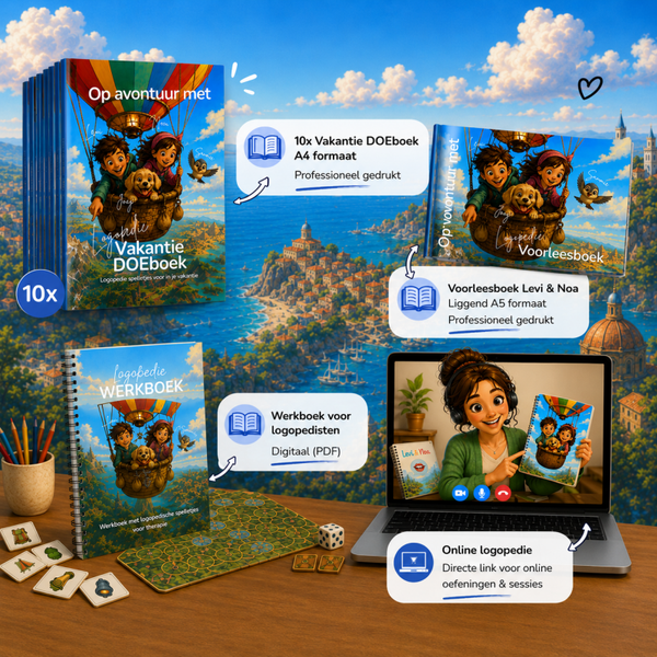 Programma Levi & Noa digitaal + professioneel gedrukt