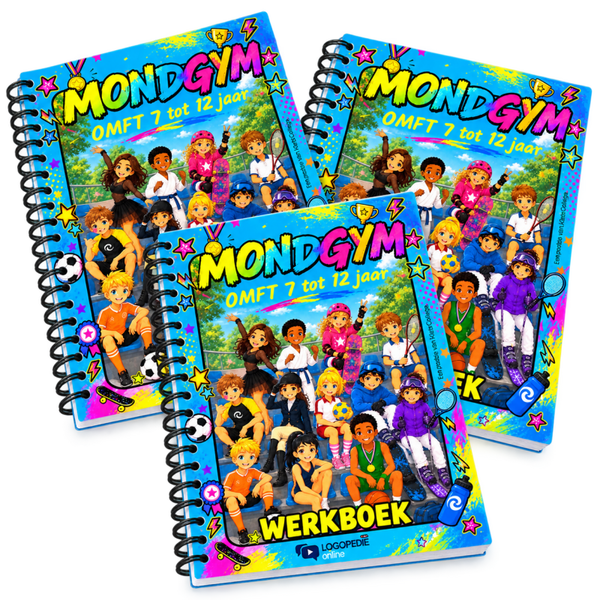 MondGYM - Werkboeken: set van 3