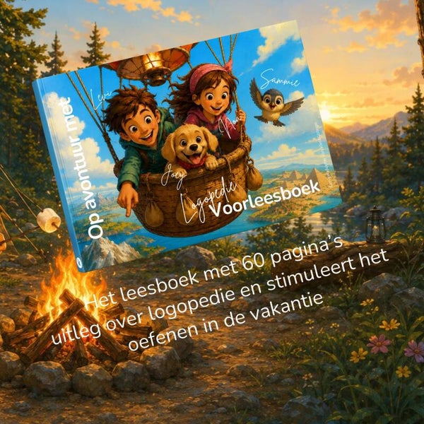 Logopedie Voorleesboek Levi & Noa voor ouders