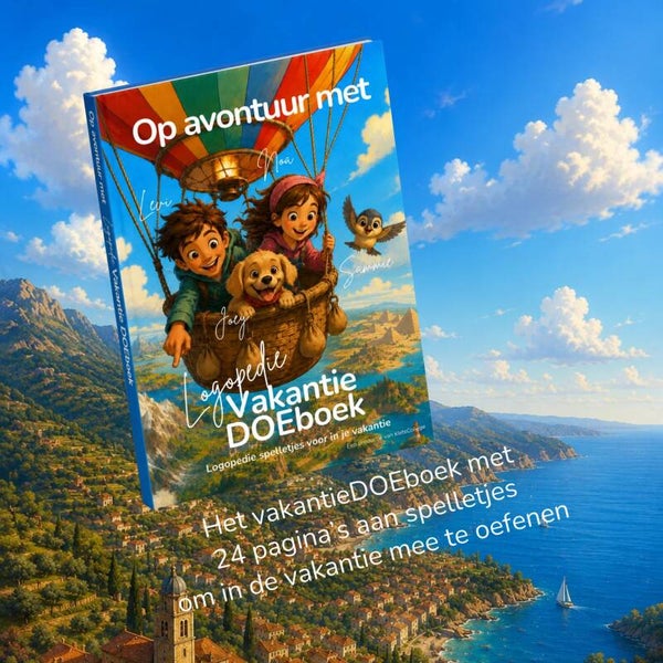 10 x vakantieDOEboek nabesteling voor logopedisten