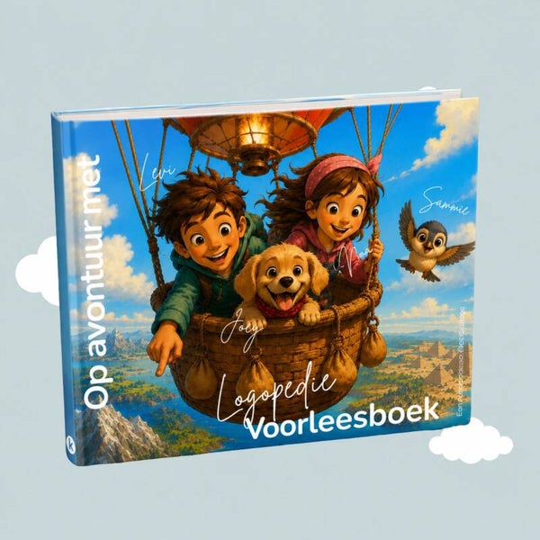 Voorleesboek logopedie - Levi & Noa