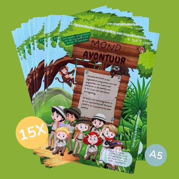 MondAVONTUUR flyers ouders 15 stuks