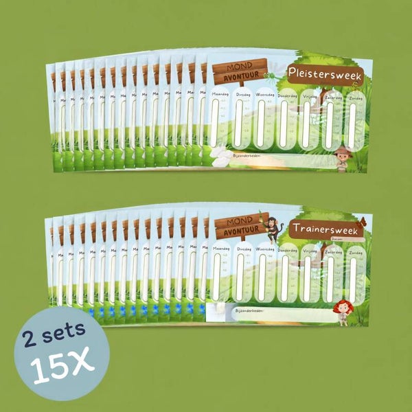 MondAVONTUUR kaarten Lippenpleisters en mondtrainer