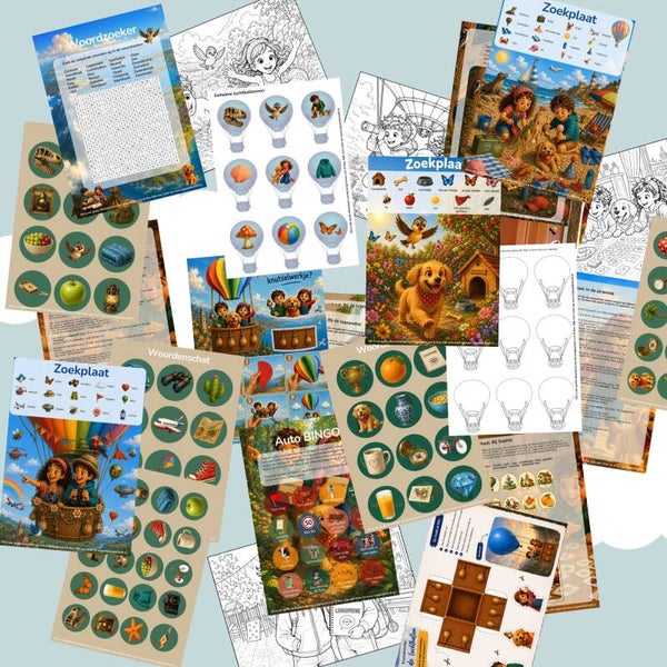 Gratis downloads: Op avontuur met Levi & Noa