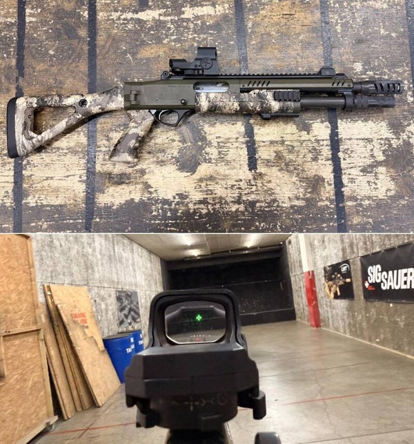 Pump Action Fabarm Stf12 Viper