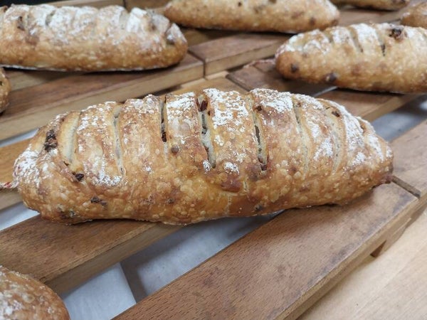 Brood met dreuge worst (ingevroren)