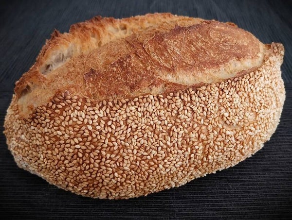 Pain bâtard au sésame