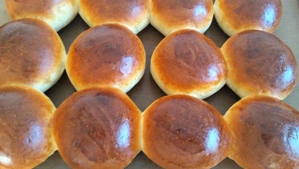 Witte roomboter bolletjes, zak 4 stuks