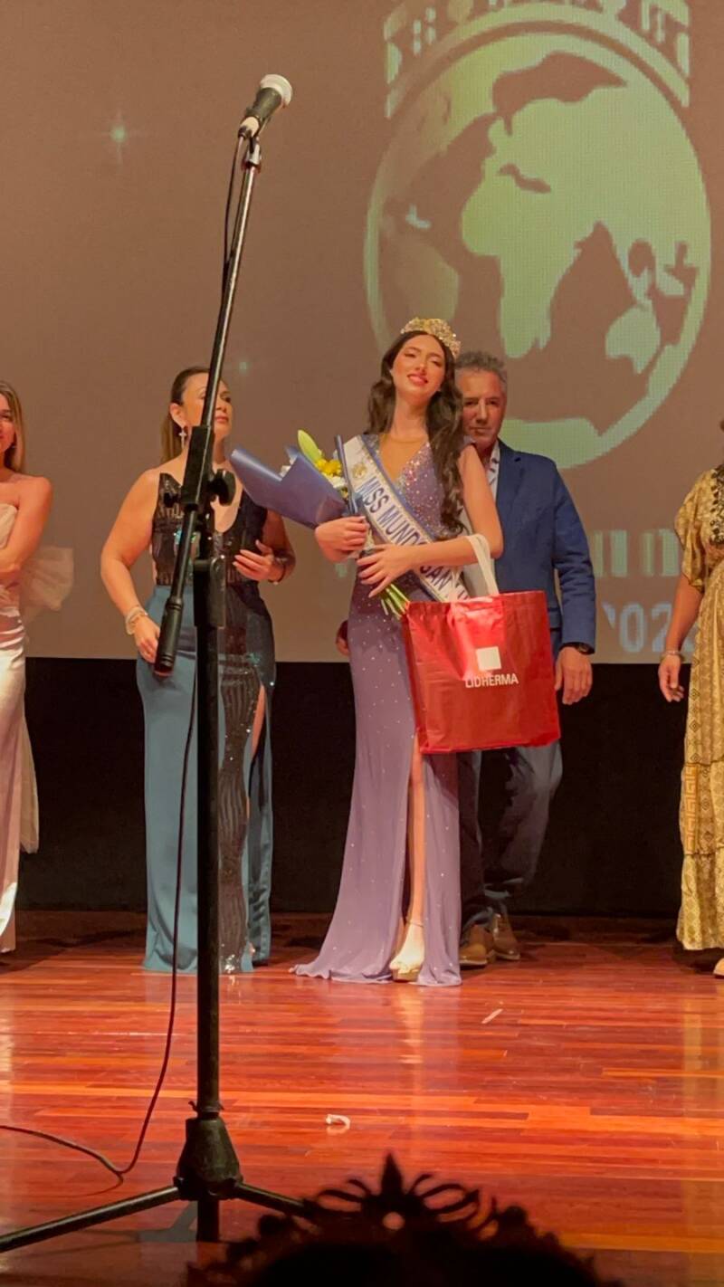 ANA LUZ LEYES  MISS MUNDO SAN LUIS 