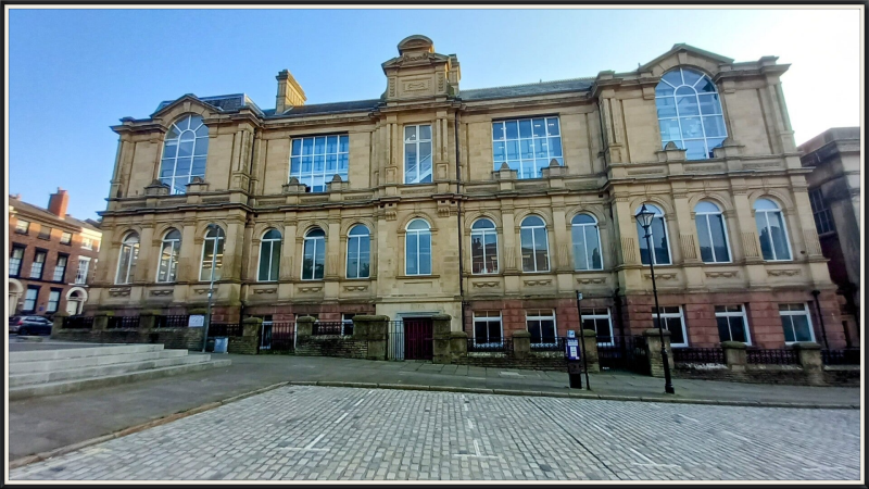 Former Liverpool School of Art, where John Lennon studied, built 1910, now part of LIPA.