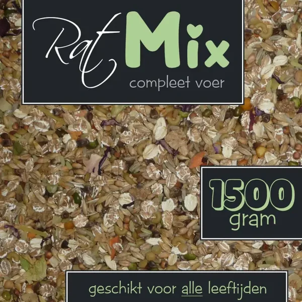 RatMix compleet voer voor ratjes 1500 gram