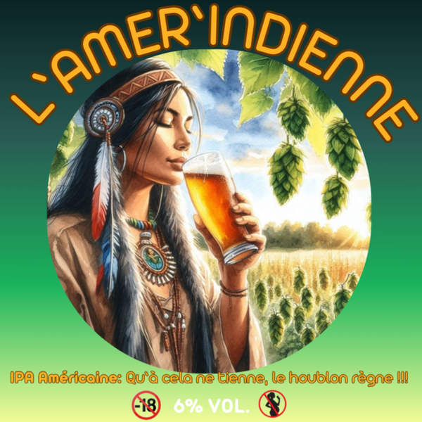 L'AMER'INDIENNE 33 cl