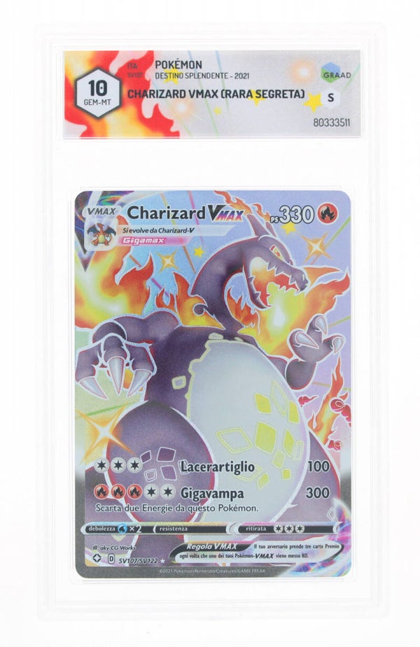 Sample Grading  Charizard Vmax