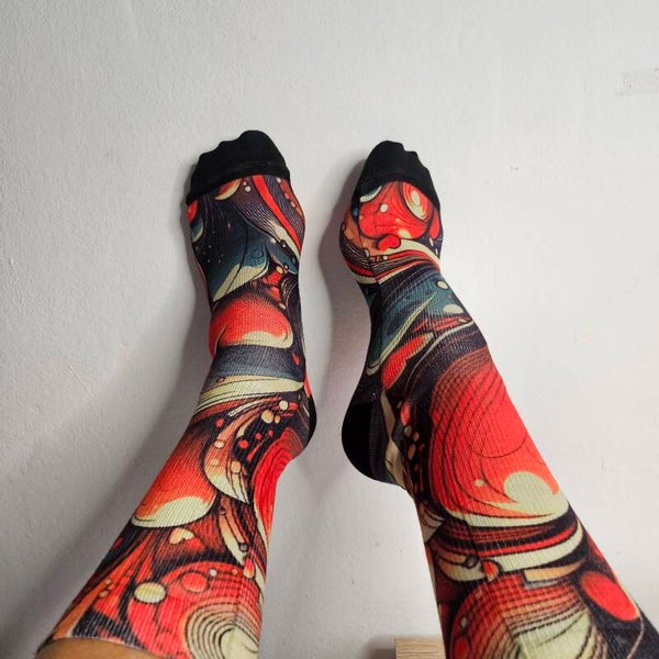 Calcetines con corazones- para enamorados❤️