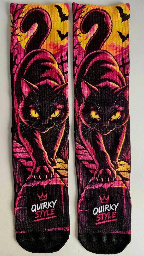 Calcwtines GATO DE HALLOWEEN