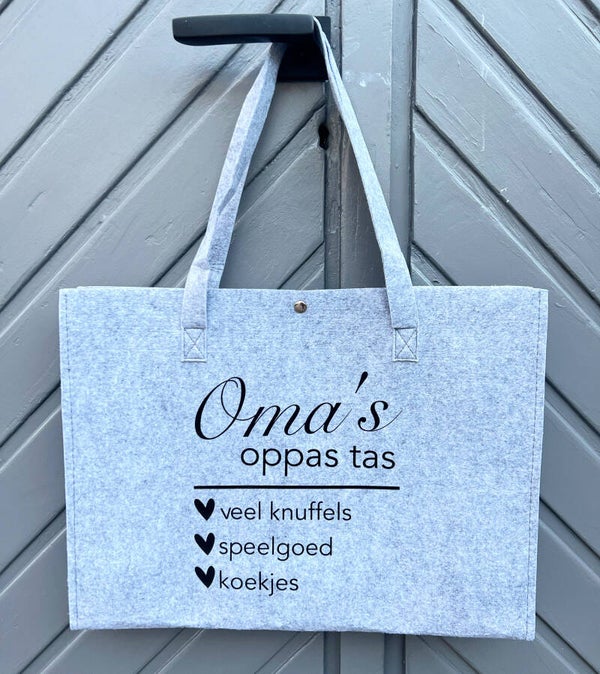 Vilten tas - oma’s oppas tas