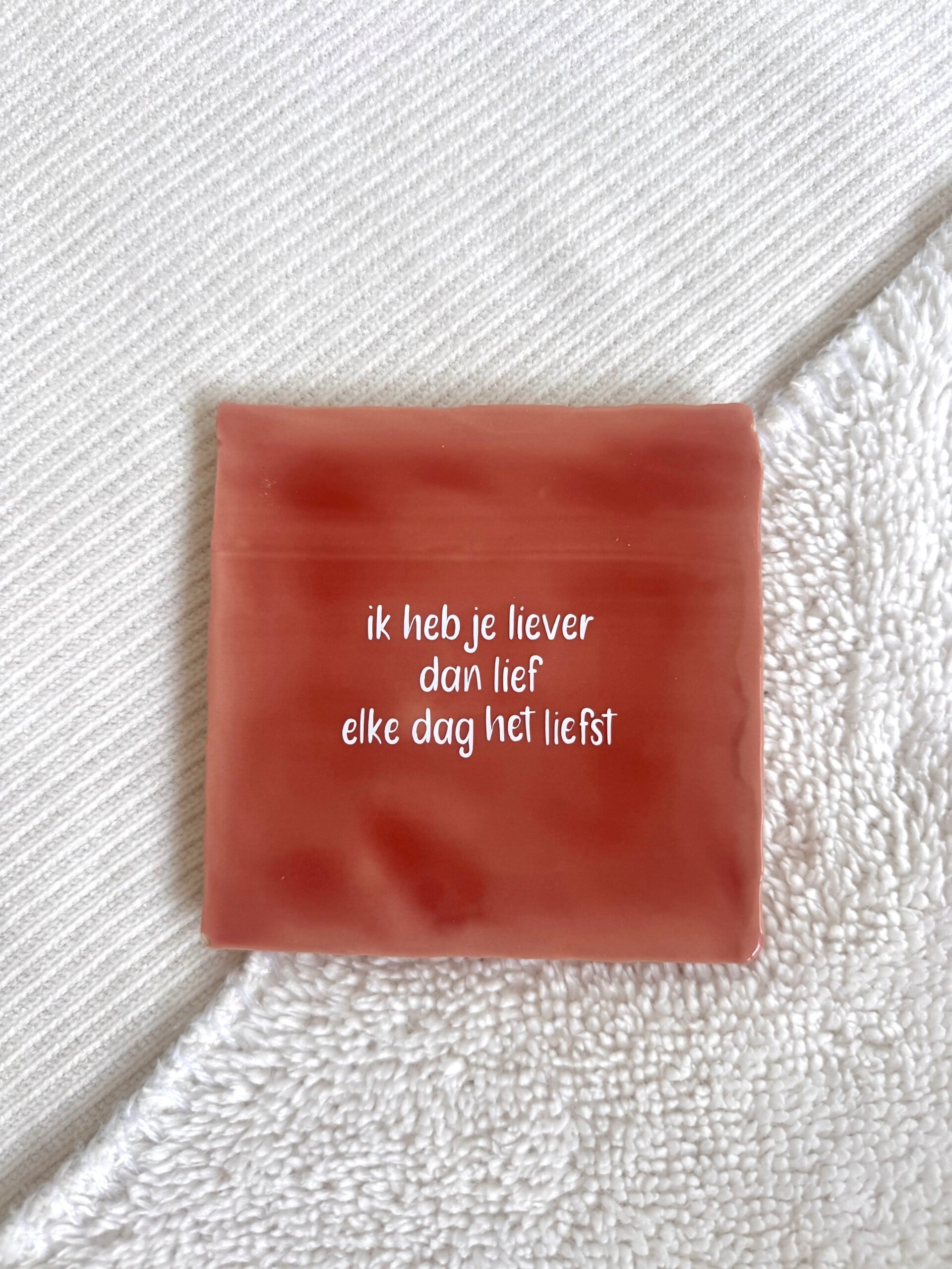 Tegeltje - lief