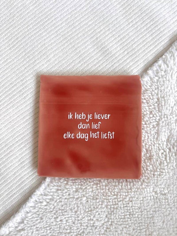 Tegeltje - lief