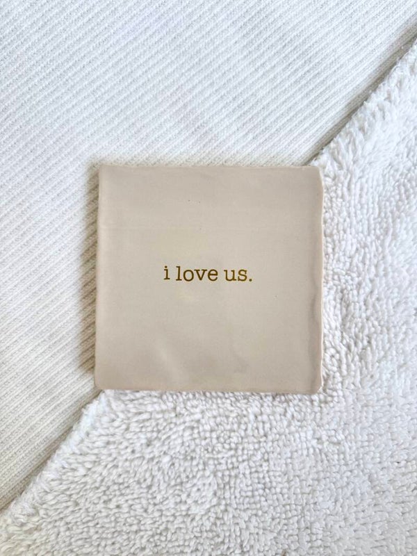 Tegeltje - i love us