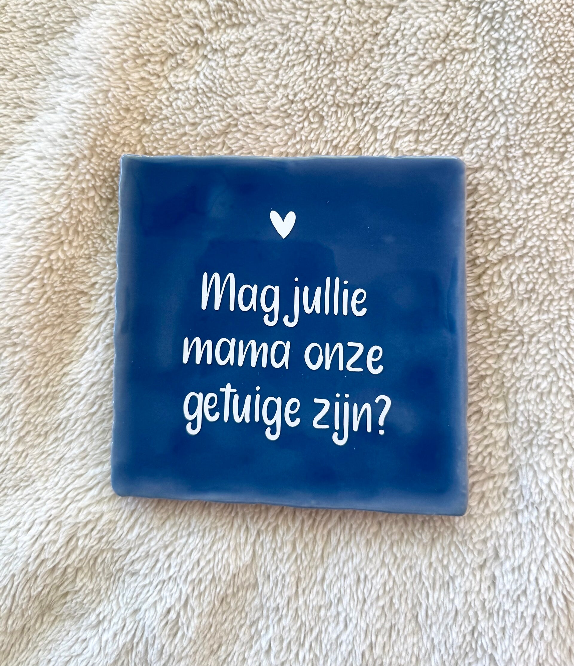 Tegeltje - tekst