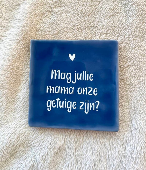 Tegeltje - tekst